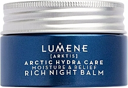 Fragrances, Perfumes, Cosmetics Night Face Balm - Lumene Arctic Hydra Care Moisture & Relief Rich Night Balm