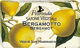 Fragrances, Perfumes, Cosmetics Natural Soap Bar 'Bergamot' - Florinda Bergamot Natural Soap