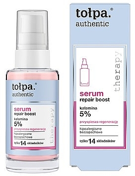 Face Serum - Tolpa Authentic Serum Repair Boost	 — photo N1