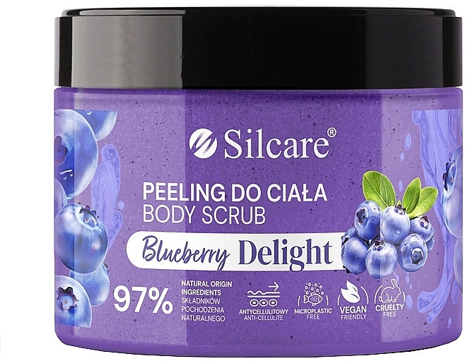 Body Scrub - Silcare Blueberry Delight Body Scrub — photo N1