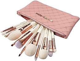 Fragrances, Perfumes, Cosmetics Makeup Brush Set, 12pcs - Eigshow Luxe Series Classic Makeup Brush Kit Rose Gold