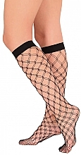 Fragrances, Perfumes, Cosmetics Cadania Knee-High Socks, black - Passion