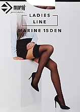 Fragrances, Perfumes, Cosmetics Tights 'Ladies Line' Marine 15 den, safari - Moraj