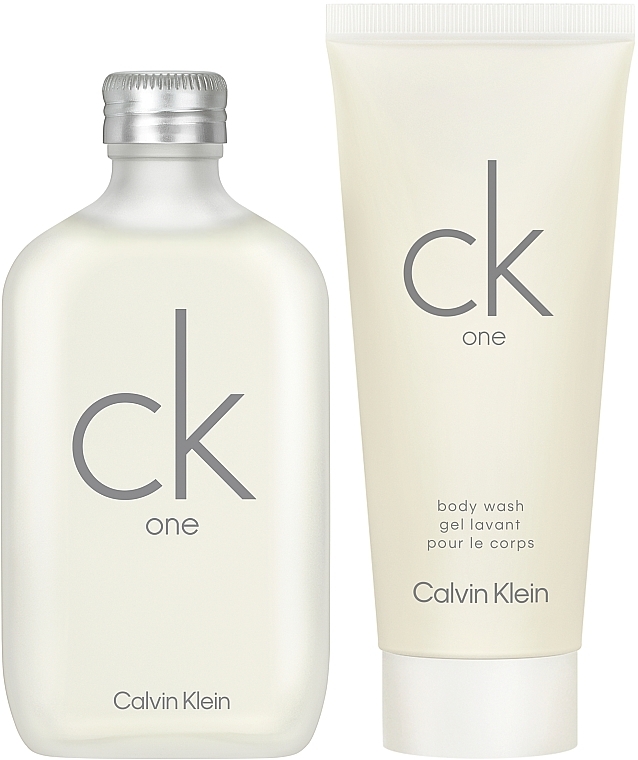 Calvin Klein CK One - Set (edt/100ml + sh/g/100ml) — photo N2