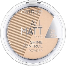 Mattifying Face Powder - Catrice All Matt Plus Shine Control Powder — photo N1