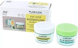 Set - Floslek Eye Zone (eye/gel/10 g + eye/cr/15 ml) — photo N1