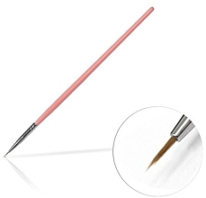 Nail Art Brush, 4 mm Pink - Silcare Brush 00 — photo N1