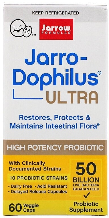 Dietary Supplement "Probiotics" - Jarrow Formulas Ultra Jarro-Dophilus Ultra, 50 Billion — photo N2