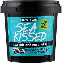Fragrances, Perfumes, Cosmetics Face and Body Scrub "Sea Kissed" - Beauty Jar Rejuvenating Body And Face Scrub