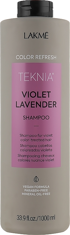 Color Refresh Violet Shampoo - Lakme Teknia Color Refresh Violet Lavender Shampoo — photo N3