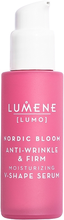 Firming and Lifting Face Serum - Lumene Lumo Nordic Bloom Anti-wrinkle & Firm Moisturizing V-Shape Serum — photo N1