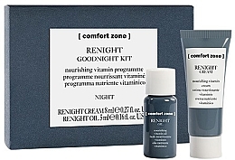 Fragrances, Perfumes, Cosmetics Set - Comfort Zone Renight Set (cr/8ml + oil/5ml)