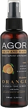 Fragrances, Perfumes, Cosmetics Tonic 'Orange Hydrolat' - Agor Summer Time Skin And Hair Tonic