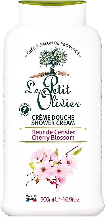 Cherry Blossom Shower Cream - Le Petit Olivier Extra Gentle Shower Creams — photo N1