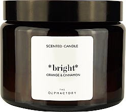 Scented Candle in Jar - Ambientair The Olphactory Bright Orange & Cinnamon Scented Candle — photo N1