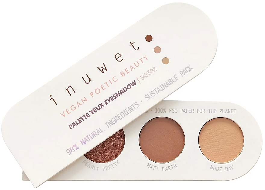 Eyeshadow Palette - Inuwet Eco-Eye Palette — photo N1