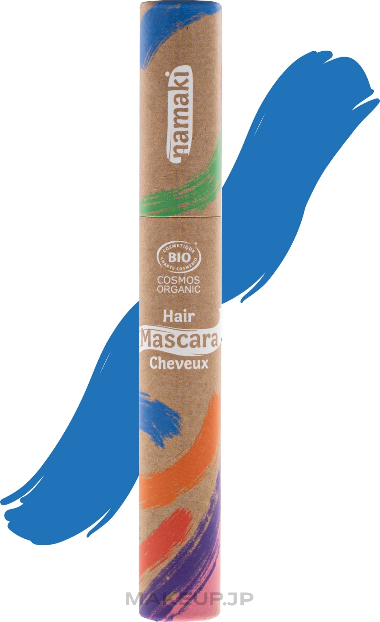 Kids Hair Mascara - Namaki Hair Mascara Kraft Box — photo Blue