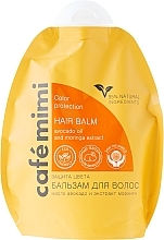 Fragrances, Perfumes, Cosmetics Hair Balm "Color Protection and Shine" - Cafe Mimi Hair Balm