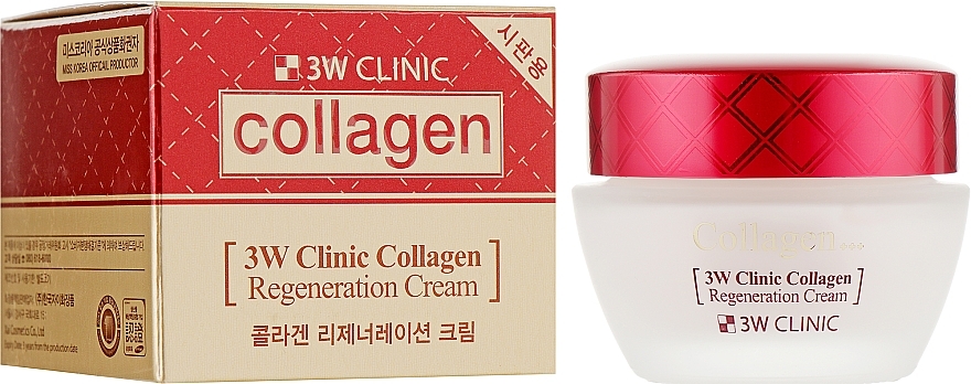 Regenerating Collagen Face Cream - 3W Clinic Collagen Regeneration Cream — photo N2