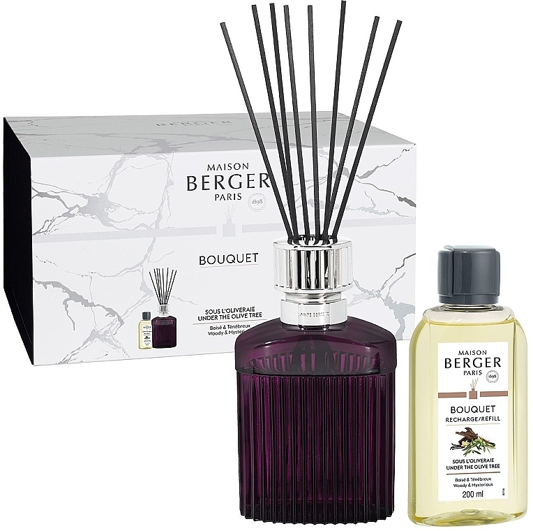 Maison Berger Under The Olive Tree - Set (diff/1pcs + reffil/200ml) — photo N1