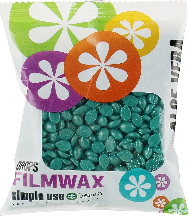 Depilation Wax Granules 'Aloe Vera' - Simple Use Beauty Film Wax — photo N1