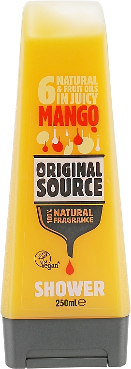 Shower Gel "Mango" - Original Source Mango Shower Gel — photo N1