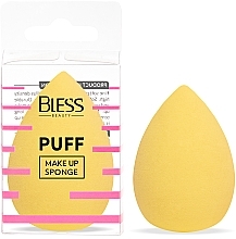 Fragrances, Perfumes, Cosmetics Drop Sponge, yellow - Bless Beauty PUFF Make Up Sponge