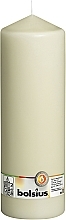 Fragrances, Perfumes, Cosmetics Cylindrical Candle, cream, 300/98 mm - Bolsius Candle