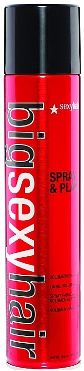 Volume Hair Spray - SexyHair BigSexyHair Spray & Play Volumizing Hairspray — photo N1