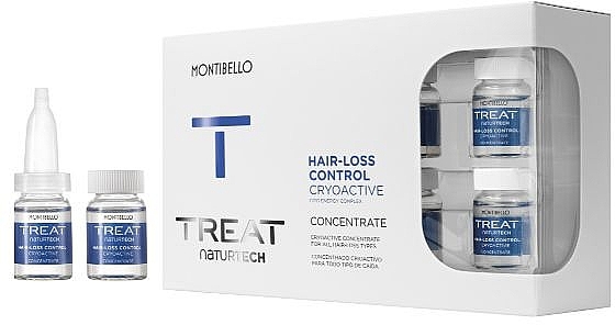 Anti Hair Loss Cryoactive Concentrate - Montibello Treat Naturtech Hair-Loss Cryoactive Concentrate — photo N1