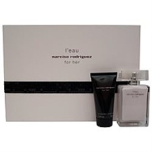 Fragrances, Perfumes, Cosmetics Narciso Rodriguez L'Eau For Her - Set (edt/50ml + b/lot/50ml)