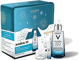 Fragrances, Perfumes, Cosmetics Set - Vichy Mineral 89 XMas (booster/50ml + booster/10ml + cr/15ml)