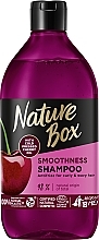 Smoothing Shampoo for Unruly & Wavy Hair - Nature Box Cherry Oil Smoothness Shampoo — photo N1