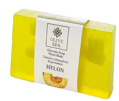 Melon Glycerin Soap - Olive Spa Hand Made Glycerin Soap — photo N1