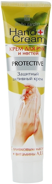 Hand & Nail Cream with Olive Oil - Belle Jardin Hand & Nail Cream — photo N1