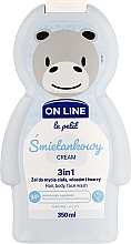 Fragrances, Perfumes, Cosmetics Body and Hair Cleanser 'Cream' - On Line Le Petit Cream 3 In 1 Hair Body Face Wash