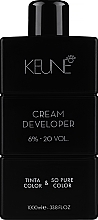 Oxidizing Cream 6% - Keune Tinta Cream Developer 6% 20 Vol — photo N1