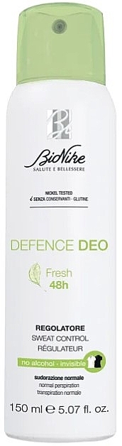 Deodorant Spray 'Fresh 48H' - BioNike Defence Deo Fresh 48H Invisible — photo N1