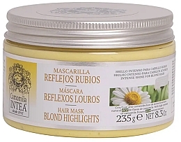 Fragrances, Perfumes, Cosmetics Chamomile Mask for Blonde Hair - Intea Camomile Blonde Highlights Mask