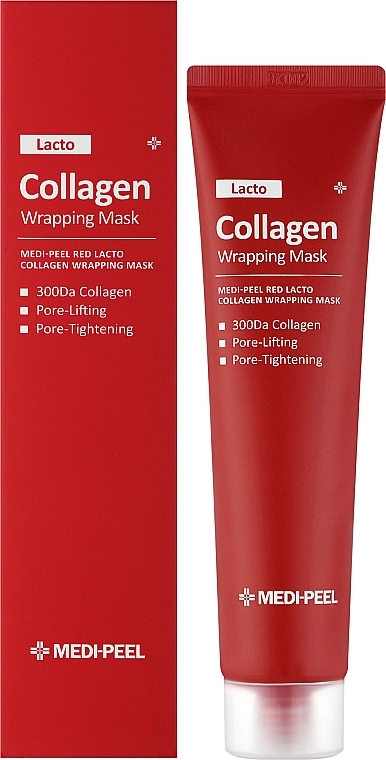 Firming Collagen Peel-Off Face Mask - MEDIPEEL Red Lacto Collagen Wrapping Mask — photo N2