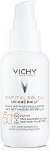 Fragrances, Perfumes, Cosmetics Facial Sun Cream SPF 50+ - Vichy Capital Soleil UV-Age Daily