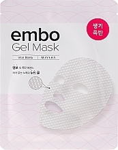 Fragrances, Perfumes, Cosmetics Refreshing Face Mask - Missha Embo Gel Mask Vital-Bomb