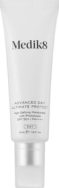 Age-Defying Sunscreen Moisturizer with Photolyase - Medik8 Advanced Day Ultimate Protect SPF 50/PA++++ — photo N1