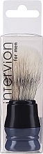 Shaving Brush, black/grey - Inter-Vion — photo N2