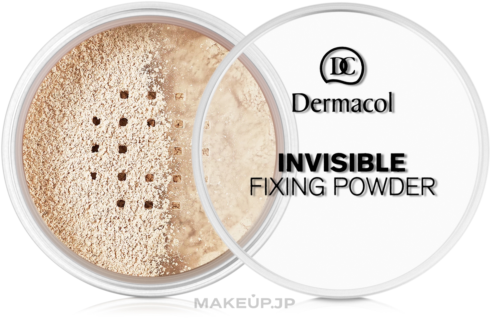 Transparent Setting Powder - Dermacol Invisible Fixing Powder — photo 01 - Light