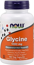 Amino Acid "Glycine", 1000 mg - Now Foods Glycine — photo N1