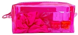 Set - Inuwet Pink Neon Beauty Mania Kit (nail/polish/5 ml*2+ acc/1 pcs + bag/1 pcs) — photo N1