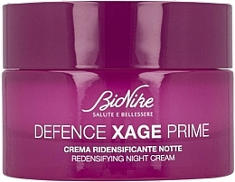 Revitalizing Night Face Cream - BioNike Defense Xage Prime Redensifying Night Cream — photo N1
