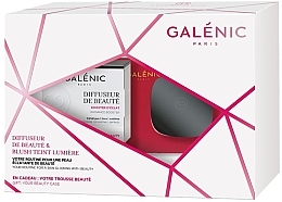 Fragrances, Perfumes, Cosmetics Set - Galenic Diffuseur De Beaute (gel/cr/50ml + blush/5g + bag)