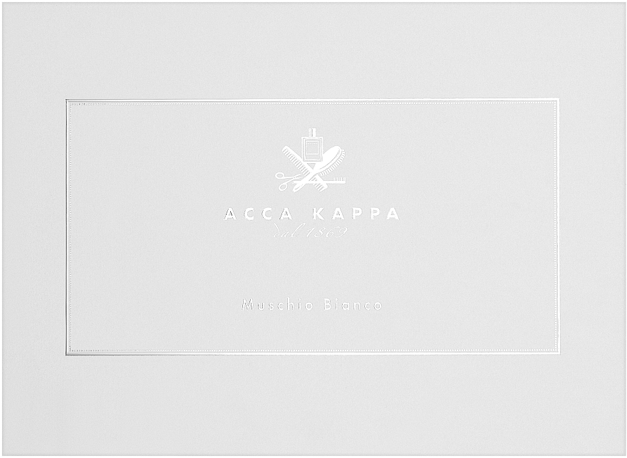 Acca Kappa White Moss - Set (edc/100ml + h/cr/75ml + soap/150g)	 — photo N1